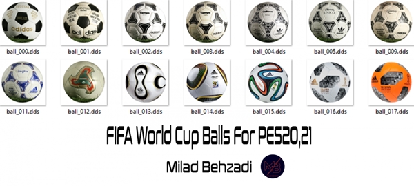 balones pes 2021 pes 2020